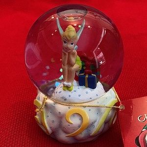 Disney Tinkerbell Mini Snow Globe NWT